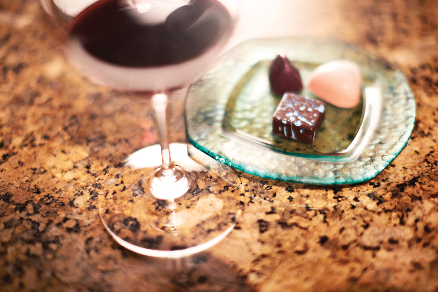 Dégustation de vins et d'accords vins et chocolats sur le bateau de croisière Princess (source : Princess Cruises)